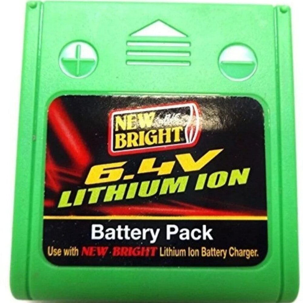 New Bright 6.4 Volts Lithium-Ion Battery 500 mah for for RC Truck